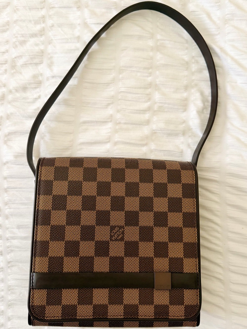 AUTHENTIC Louis Vuitton Damier Ebene Tribeca Mini